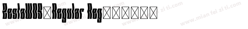ZestaW05-Regular Reg字体转换